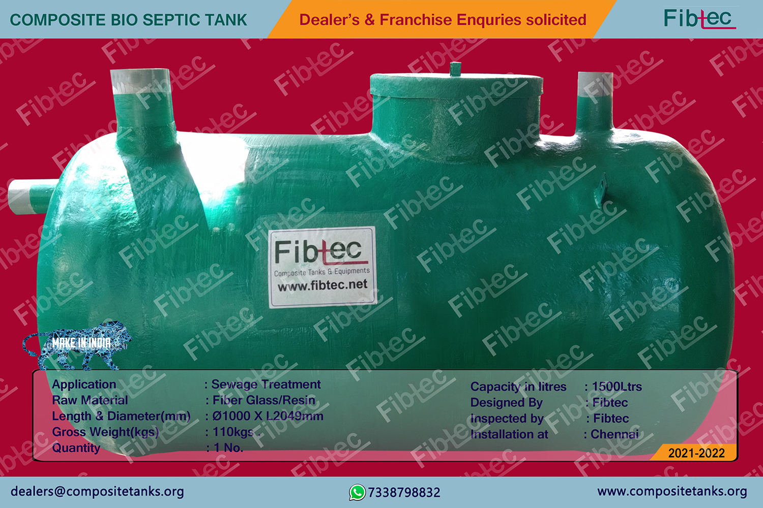 FRP Shell and Dish End