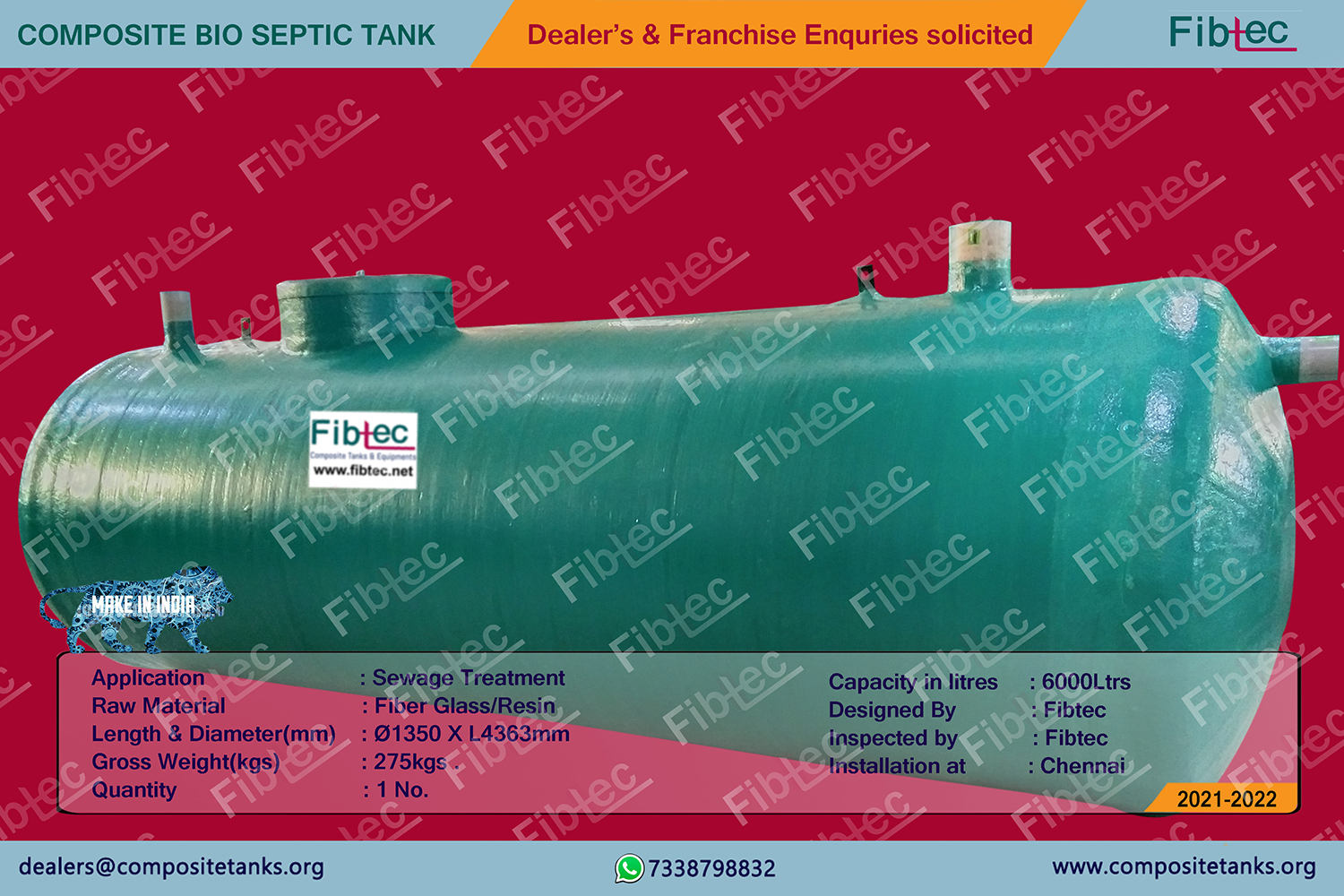 FRP Shell and Dish End